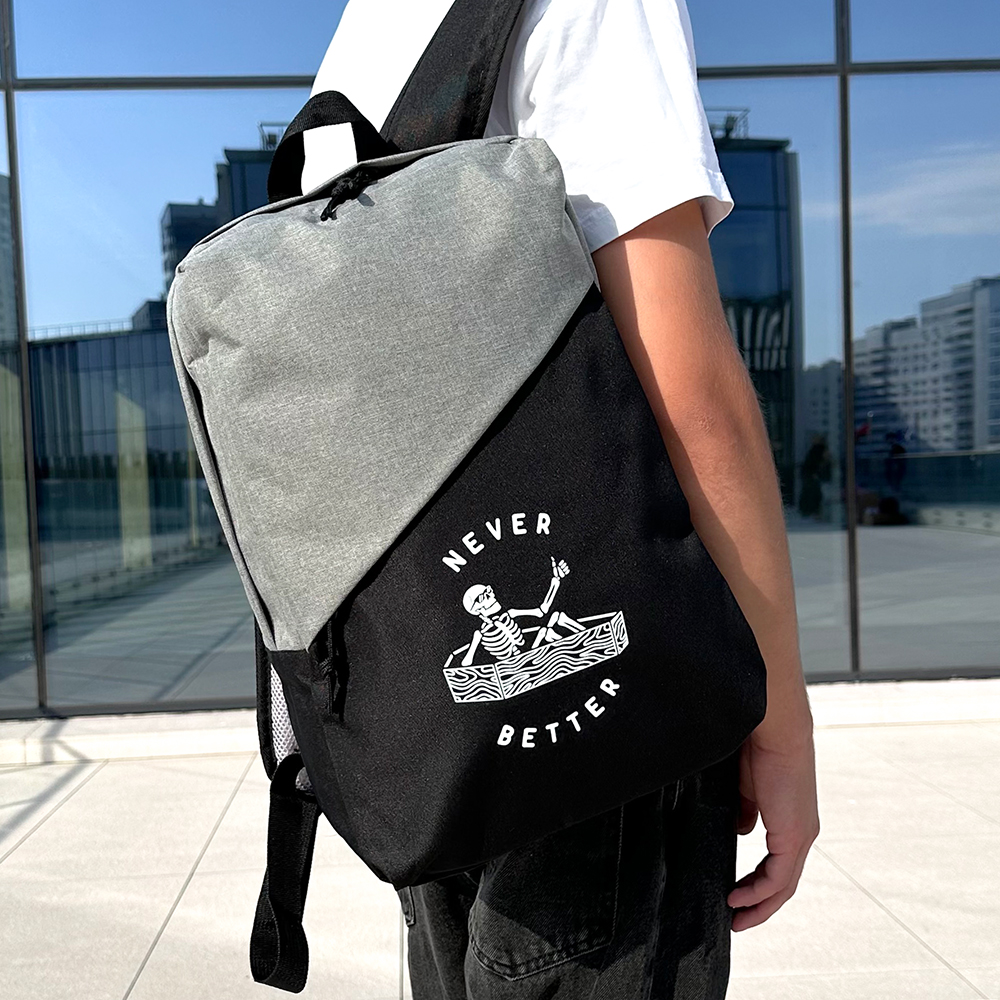 Рюкзак Quiz, Серый-4