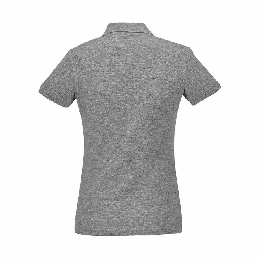 Поло женское PASSION 170, серый меланж-4