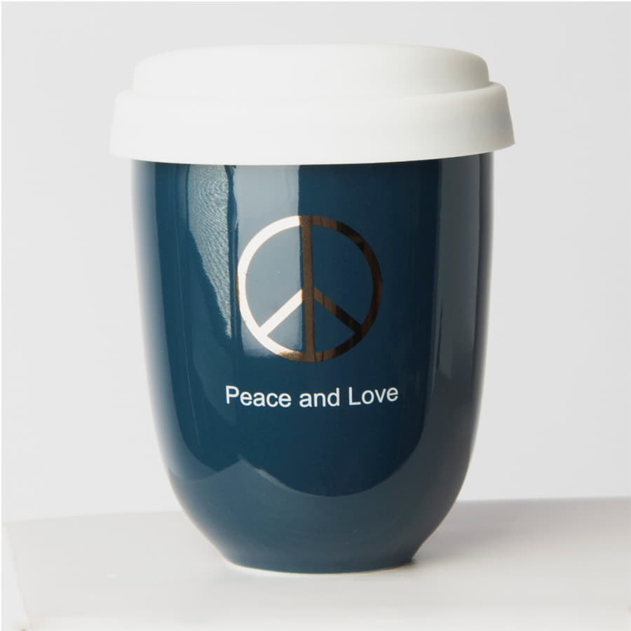 Стакан CAPSULA с крышкой, белый, белый-7