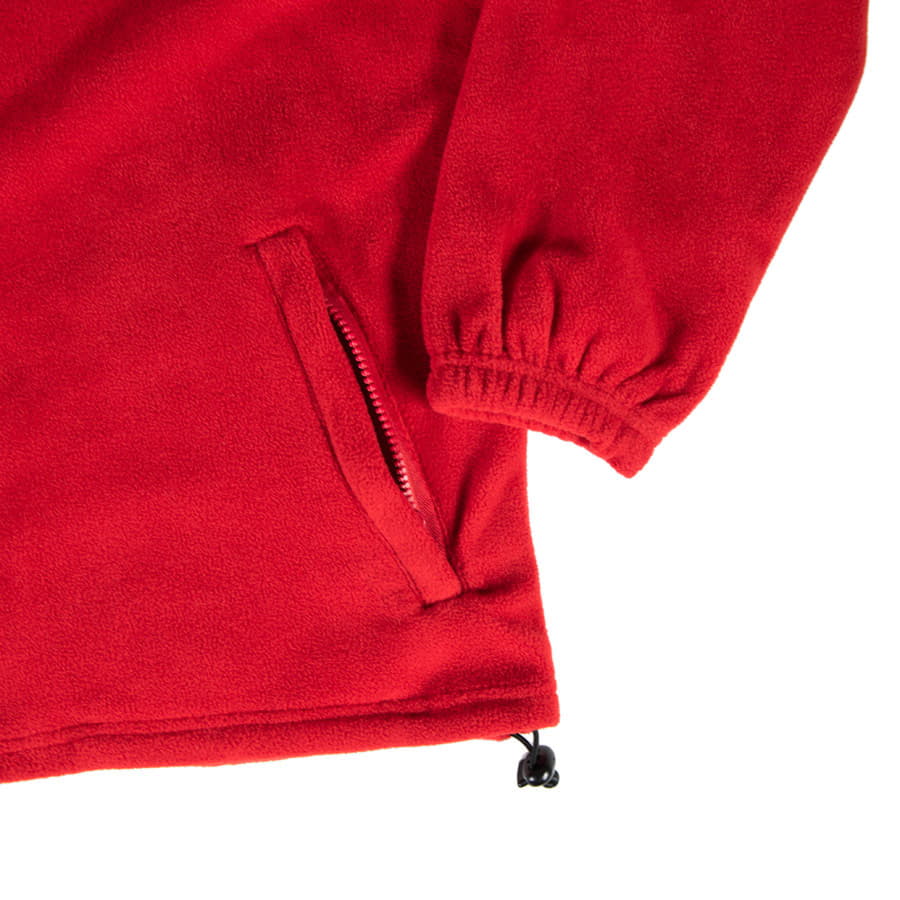 Толстовка флисовая ESTONIA 280, красный, серый-3