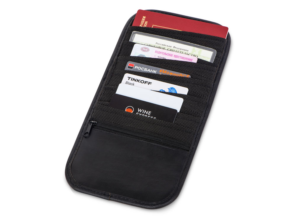 Органайзер на козырек автомобиля-0