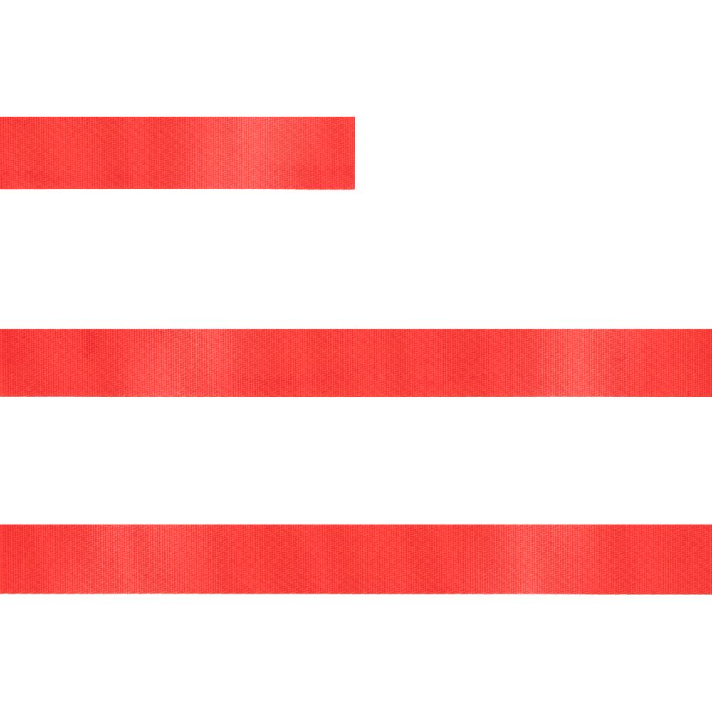 Лента сатиновая Satin 10 S, красная, 20 см-0