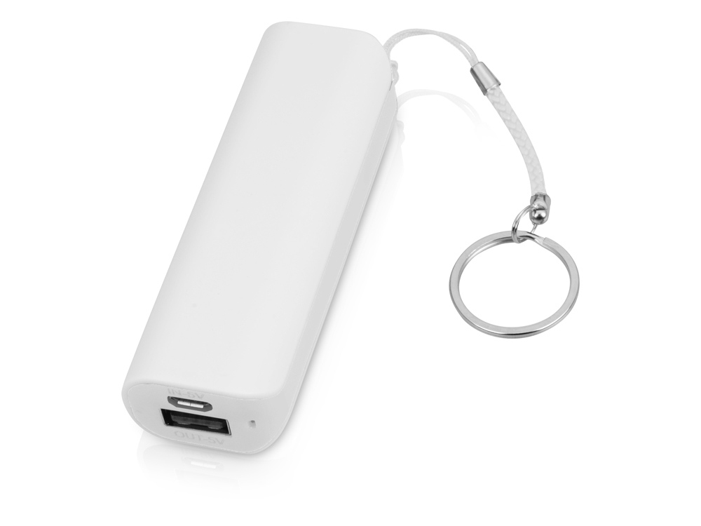 Портативное зарядное устройство (power bank) Basis, 2000 mAh, белый-0