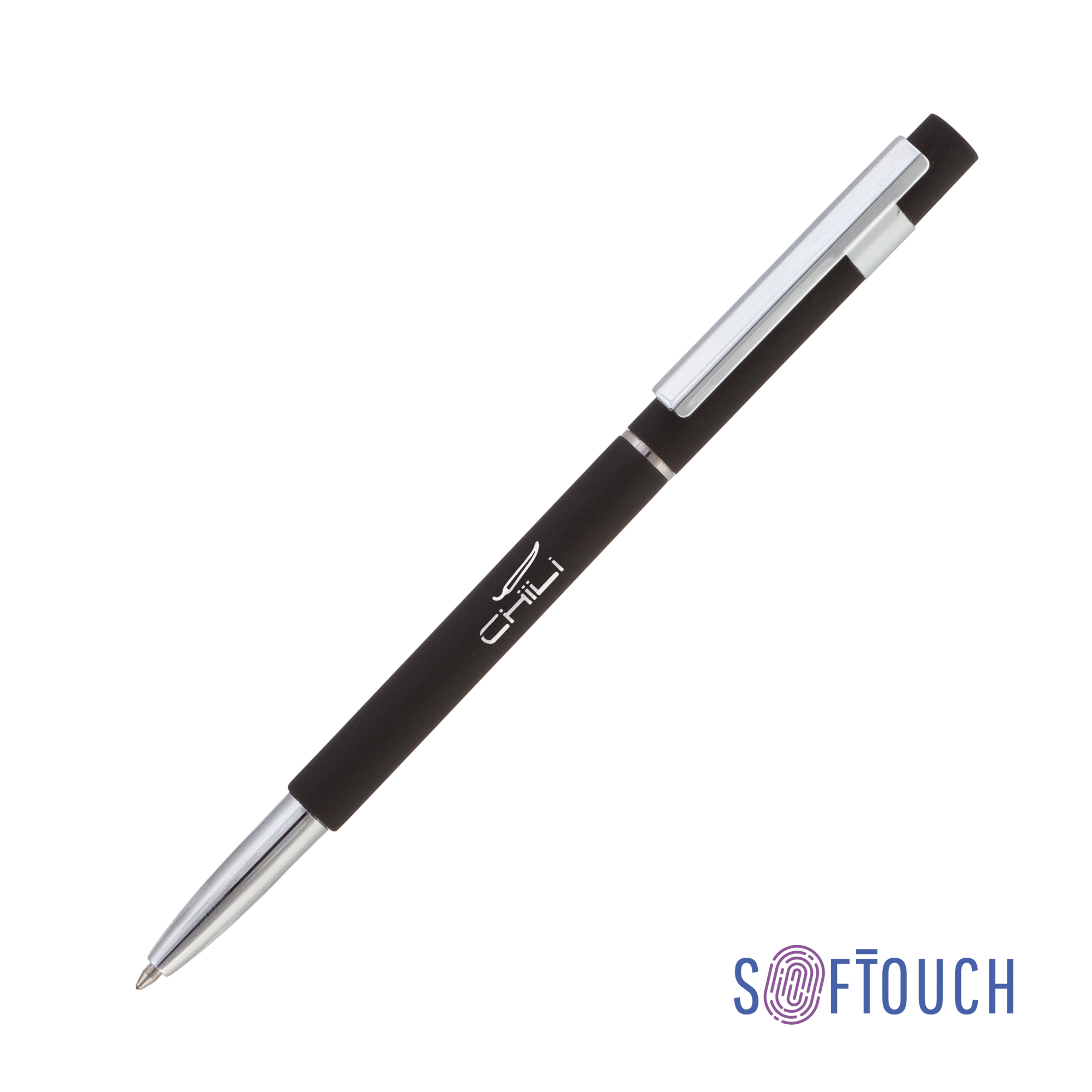 Ручка шариковая "Star", покрытие soft touch-0