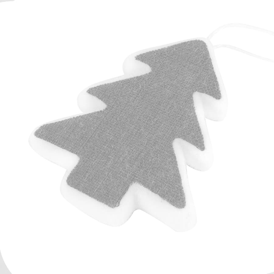 Украшение новогоднее ЕЛКА, серебристый-1