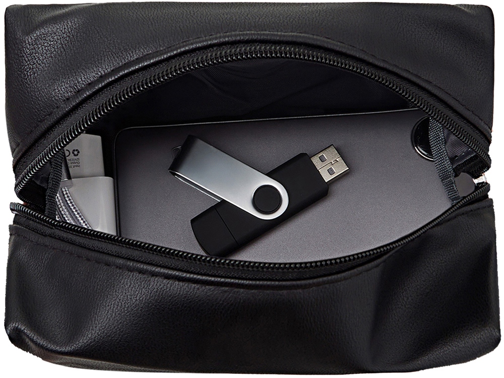 Органайзер для электроники и проводов Enio, черный-1