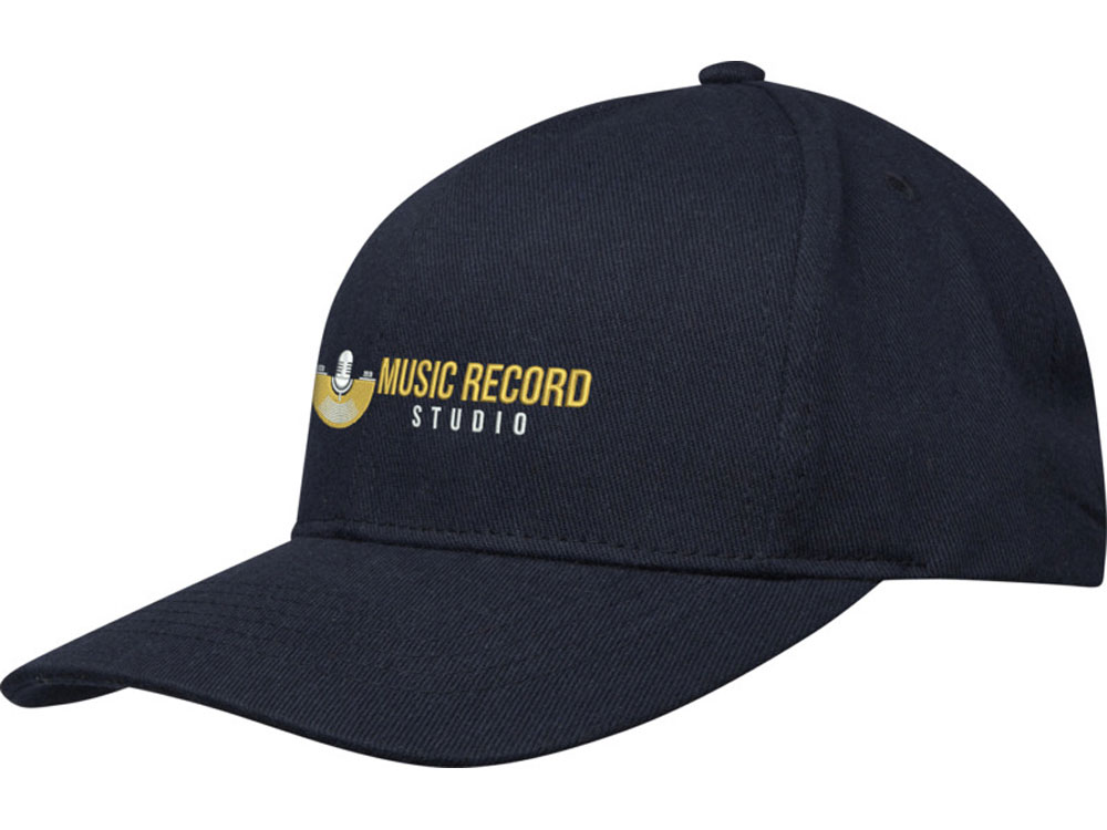 Opal с 6 панелями Aware™ кепка из переработанных материалов - Темно - синий-5