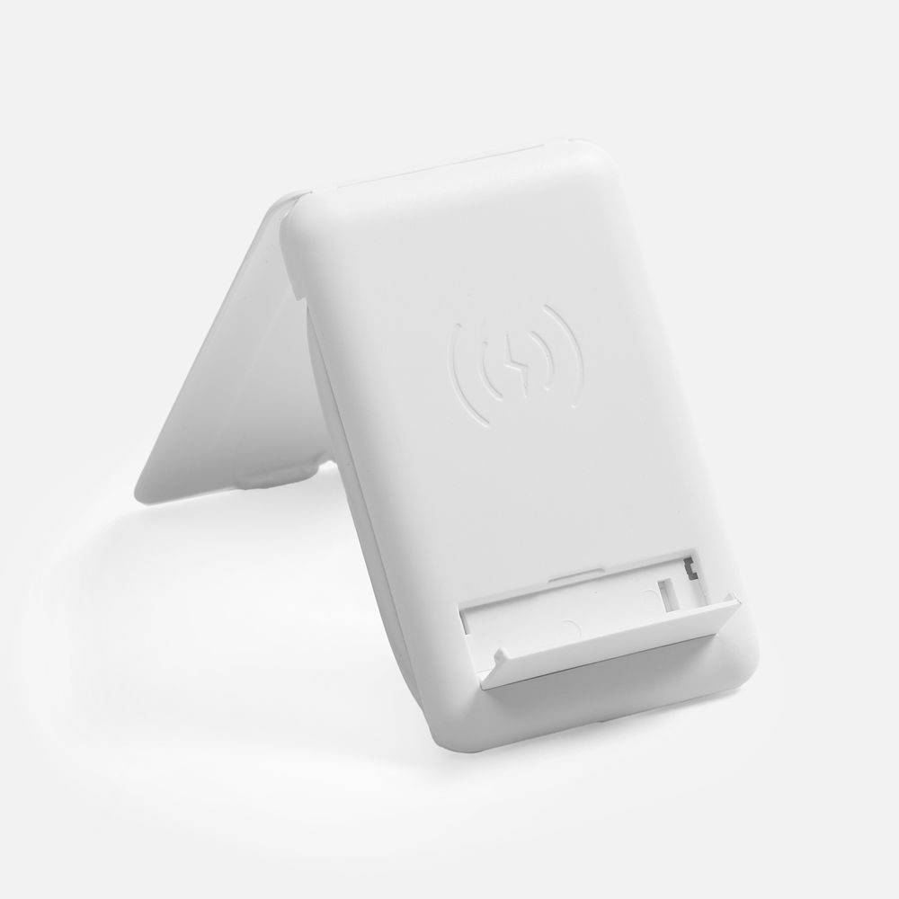 Органайзер с беспроводной зарядкой и набором адаптеров Octopod, белый-2