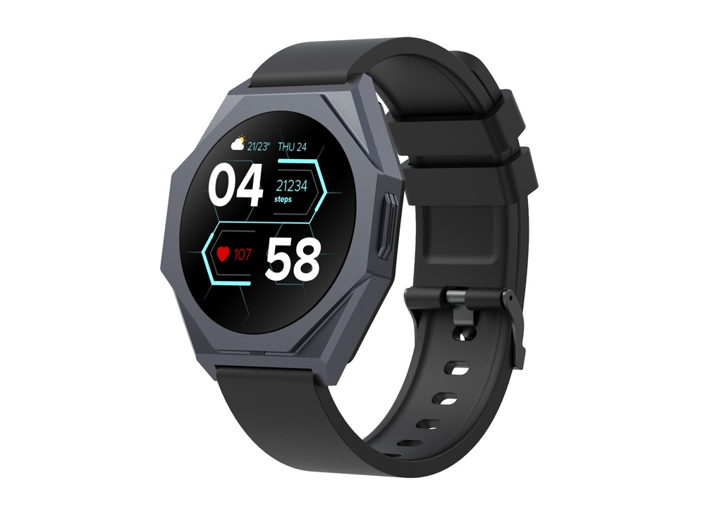 Смарт-часы CANYON Otto SW-86, черный-0