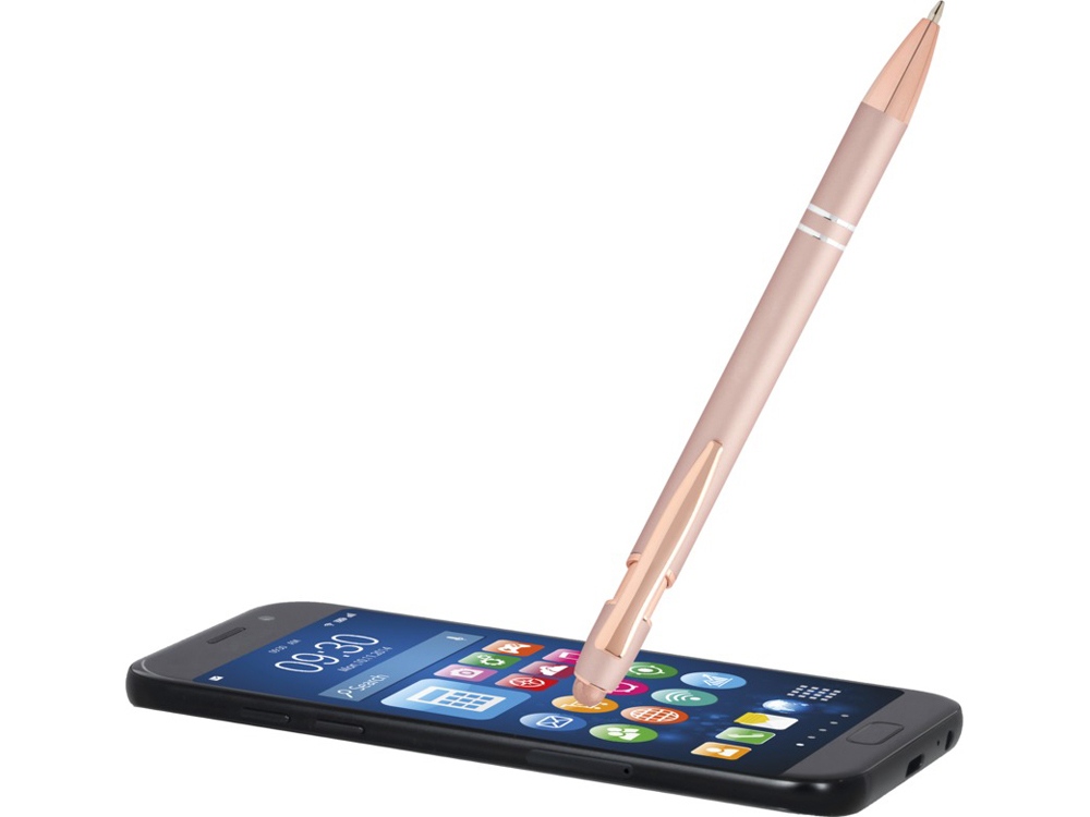 Nanna шариковая ручка с отделкой из розового золота - Dusty Pink (черные чернила)-4