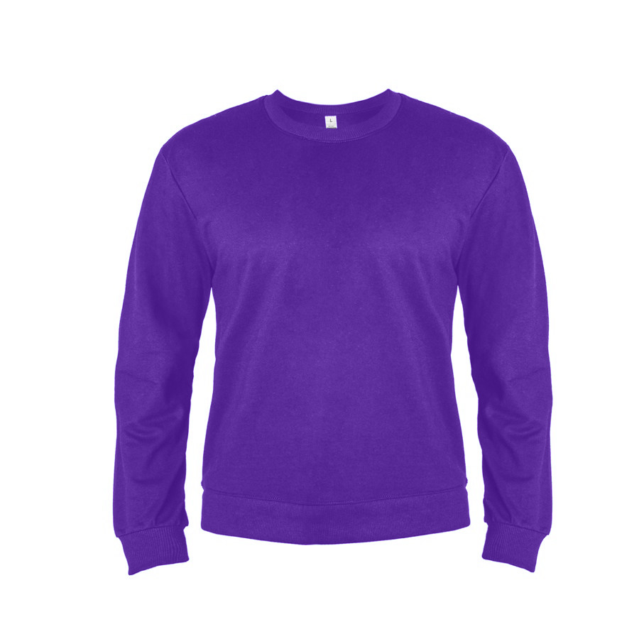 Толстовка свитшот унисекс ANTARES 260, фиолетовый-0