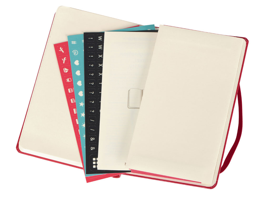 Ежедневник Moleskine Classic (2022), Pocket (9х14), красный, твердая обложка-4