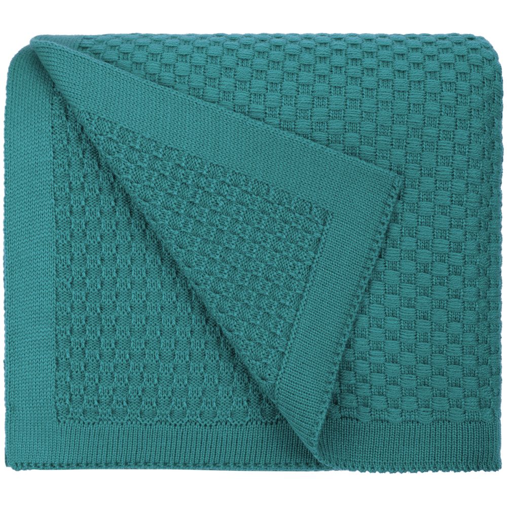 Плед Sheerness, бирюзовый (тиффани)-1