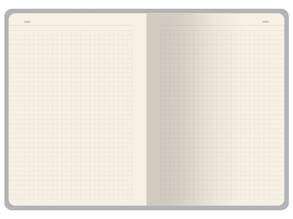 Бизнес-тетрадь А5 Pragmatic Contrast, 40 листов в клетку, бордовый с темно-серым срезом-3