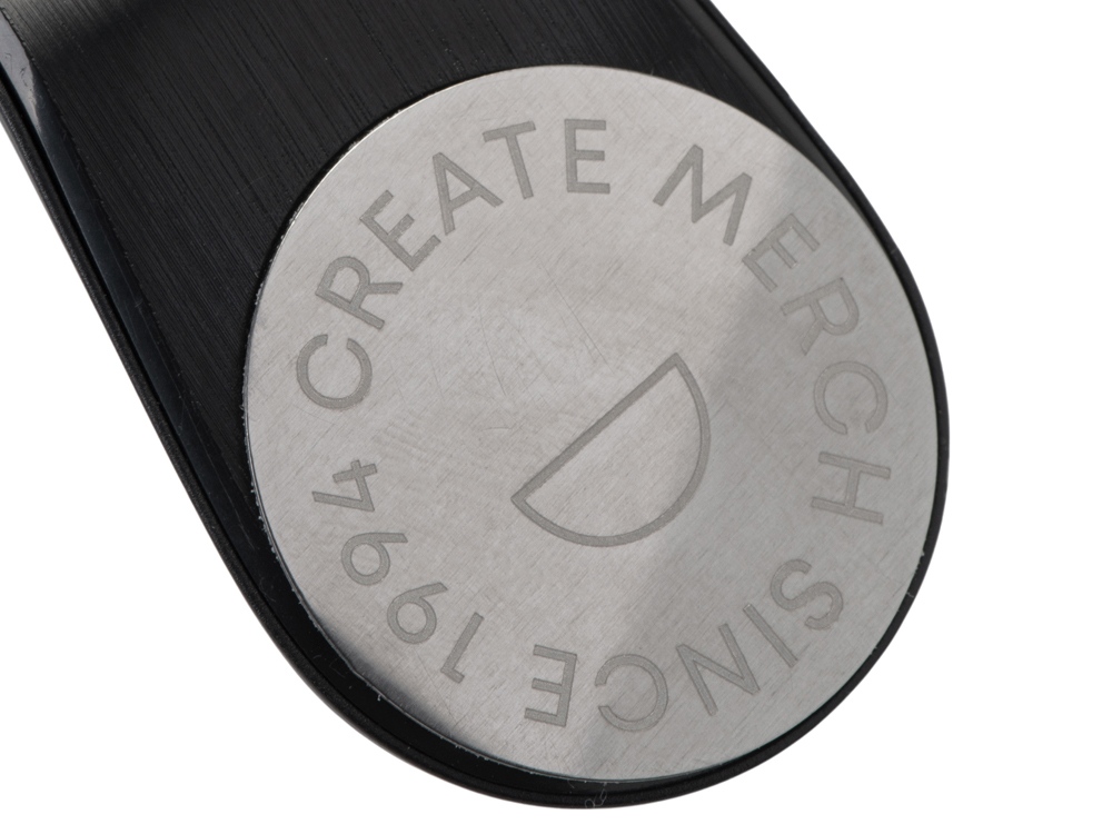 Магнитный держатель для телефона Magrip, черный (гравировка)-2