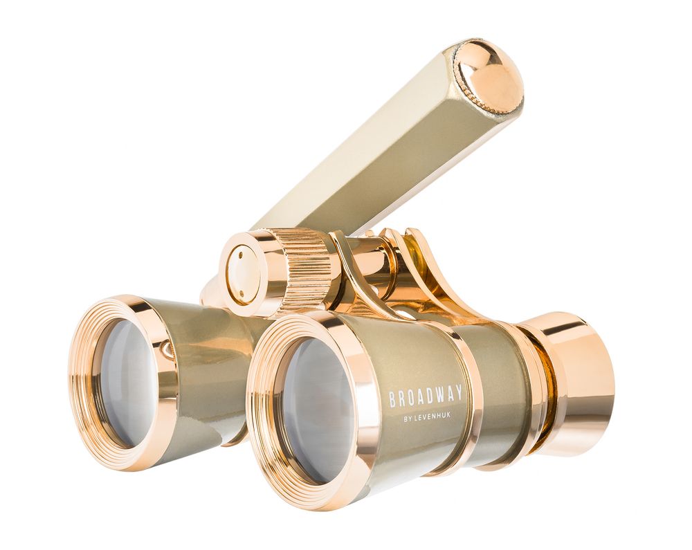 Театральный бинокль-лорнет Broadway 325E, золотистый-2