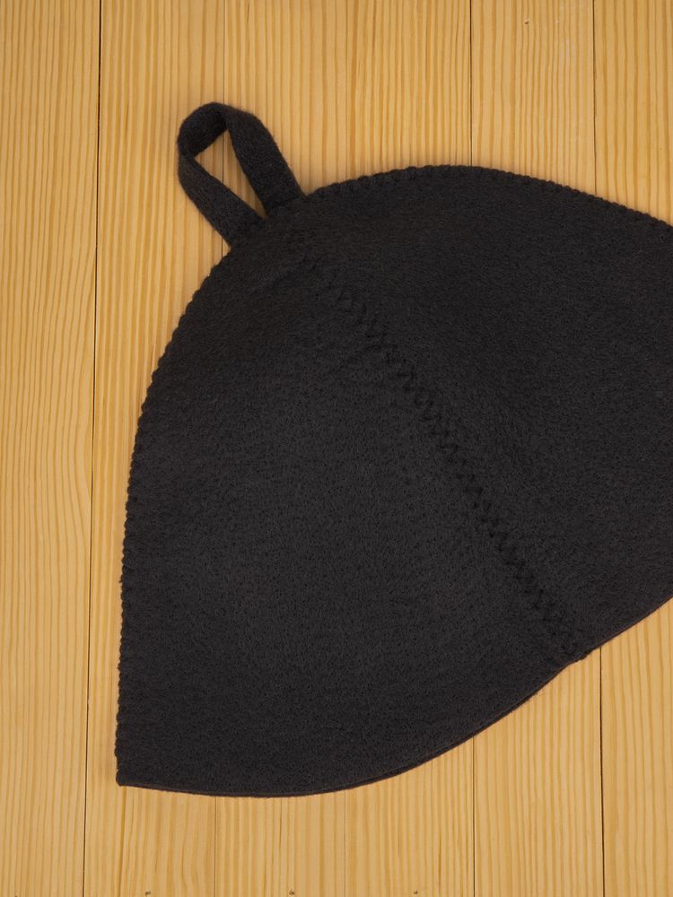 Банная шапка Heat Off, черная-2