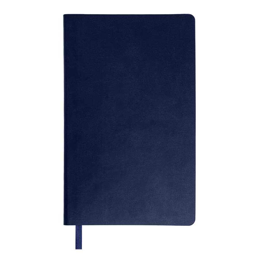 Ежедневник недатированный "FunkyPlan", 130*210 мм, темно-синий, серый форзац, в линейку, темно-синий, серый-1