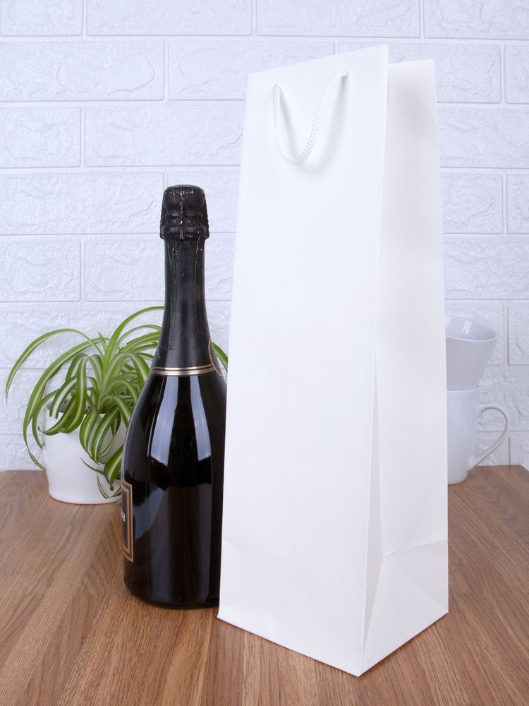 Пакет под бутылку Vindemia, белый-2