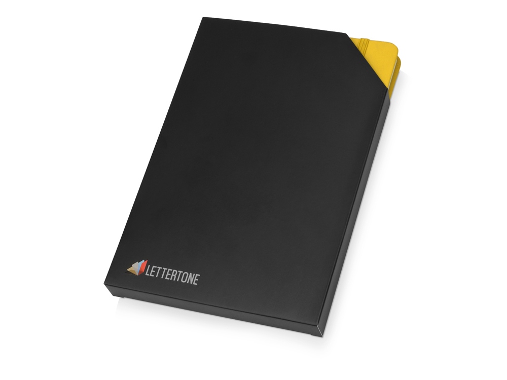 Блокнот А5 Vision, Lettertone, желтый-5