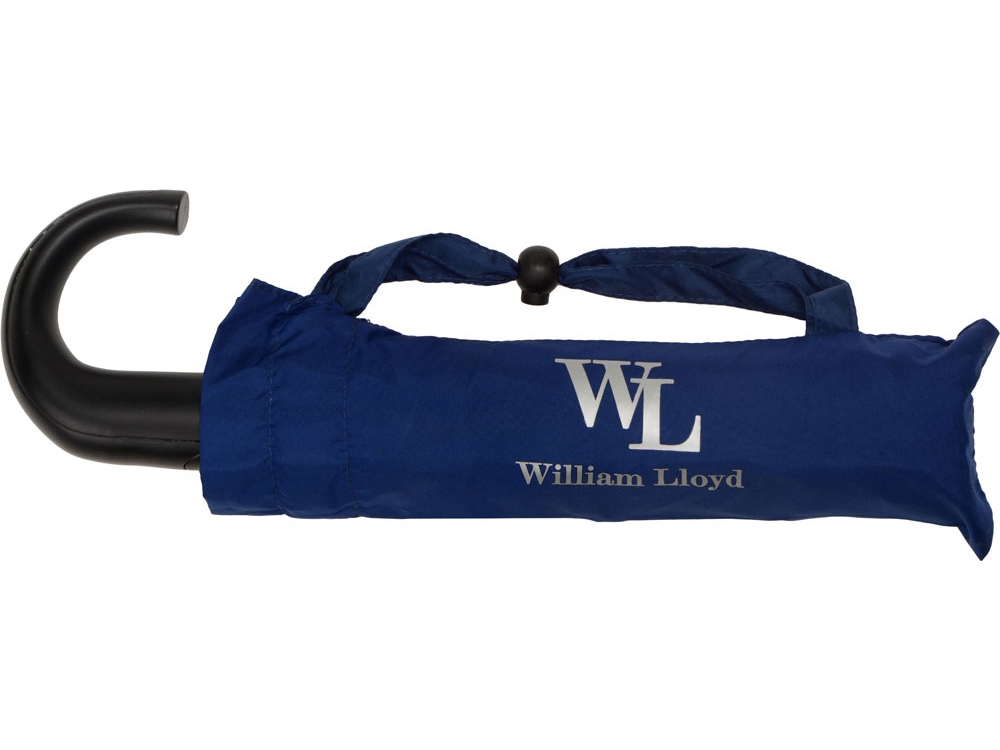 Складной зонт полуавтоматический William Lloyd, синий-8