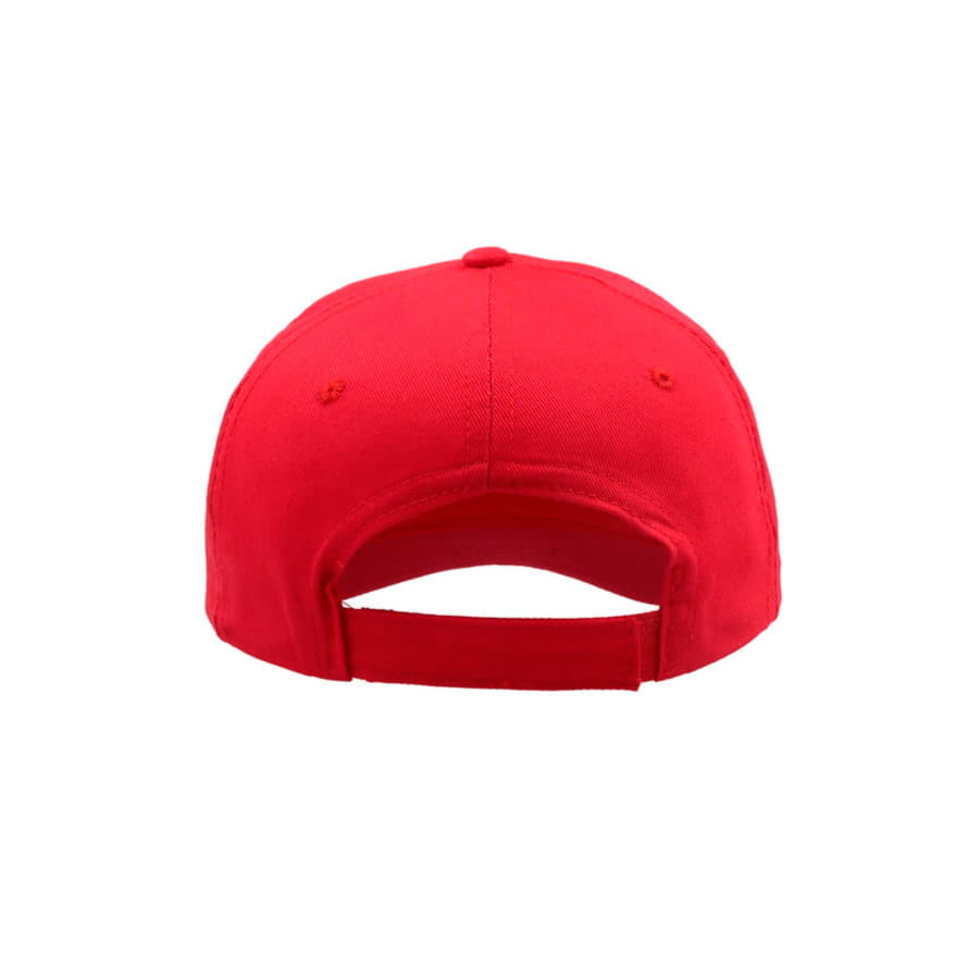 Бейсболка детская KID START FIVE, 5 клиньев, застежка на липучке, красный-4