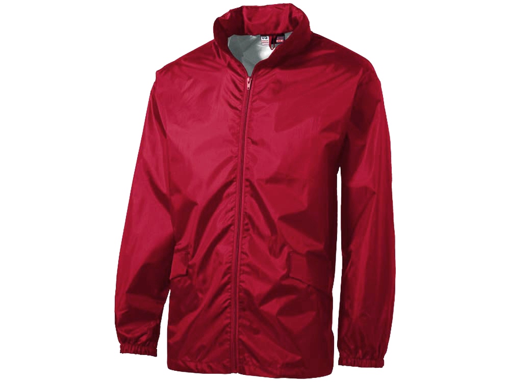 Ветровка Miami мужская с чехлом, красный-4