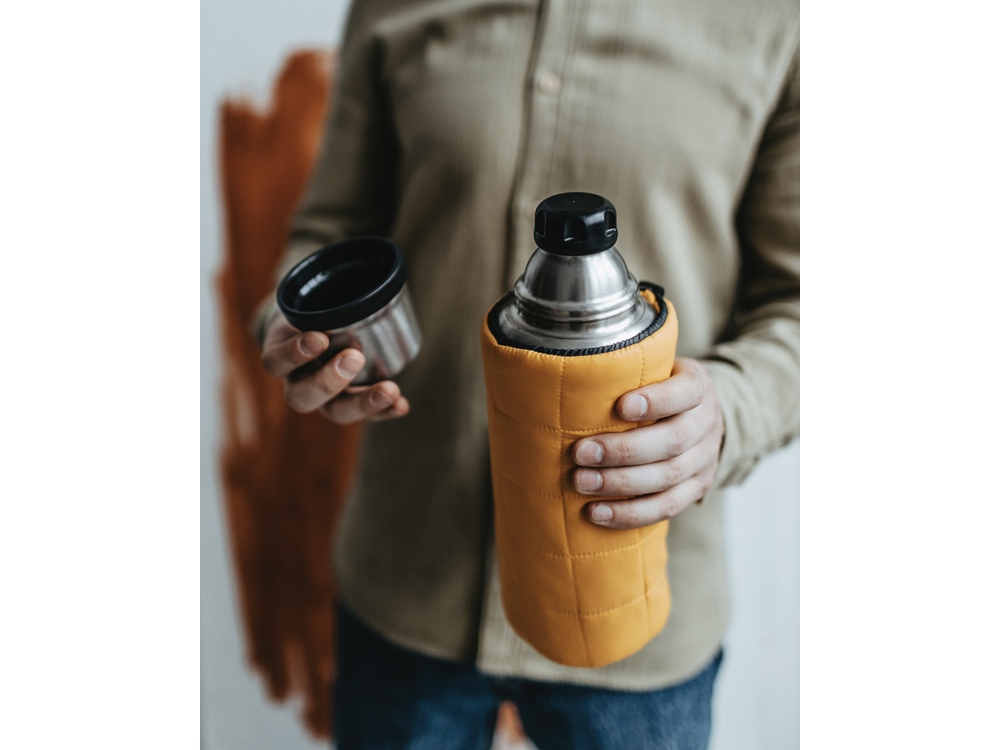 Чехол для термоса тм bobber, имбирный тоник. Артикул Jacket F-1000 Ginger Tonic-2