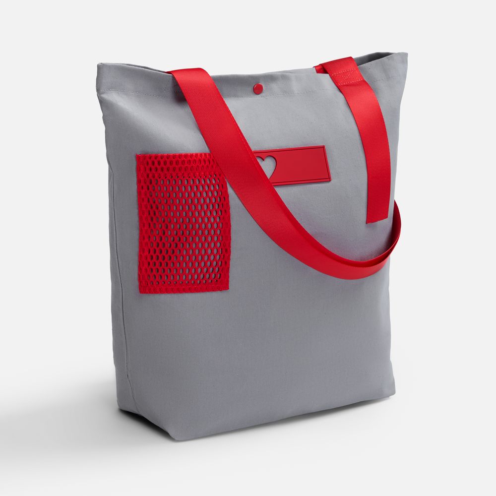 Шопер-конструктор Taga с красными элементами-0