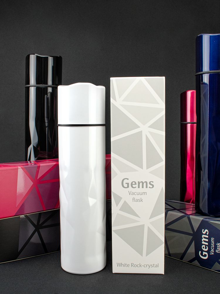 Термос Gems White Rock Crystal, белый горный хрусталь-6