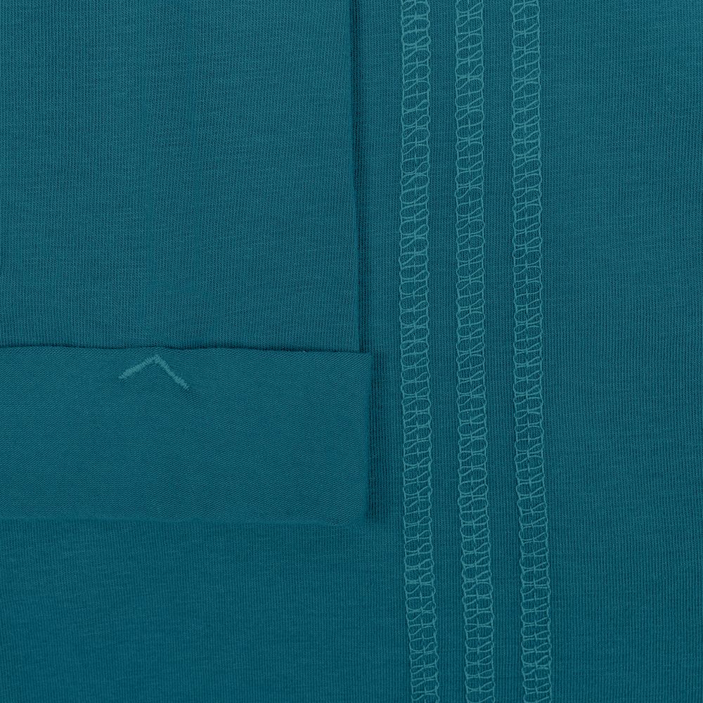 Футболка унисекс Vozduh 1.0, темно-бирюзовая-3