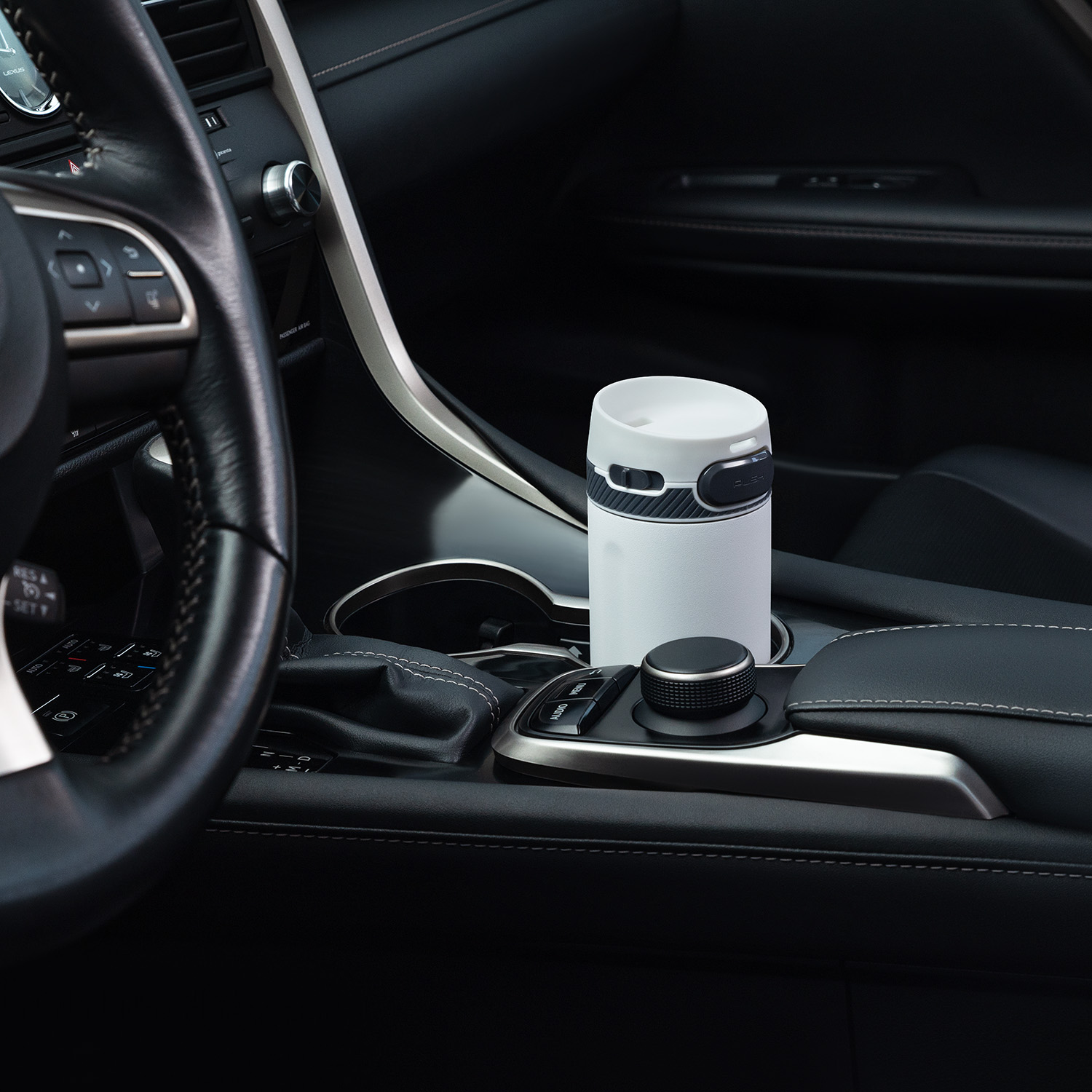 Термокружка вакуумная Толедо (Toledo), черная-11