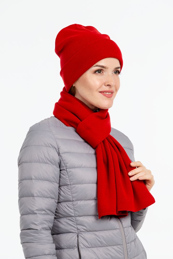 Шарф Real Talk, красный-3