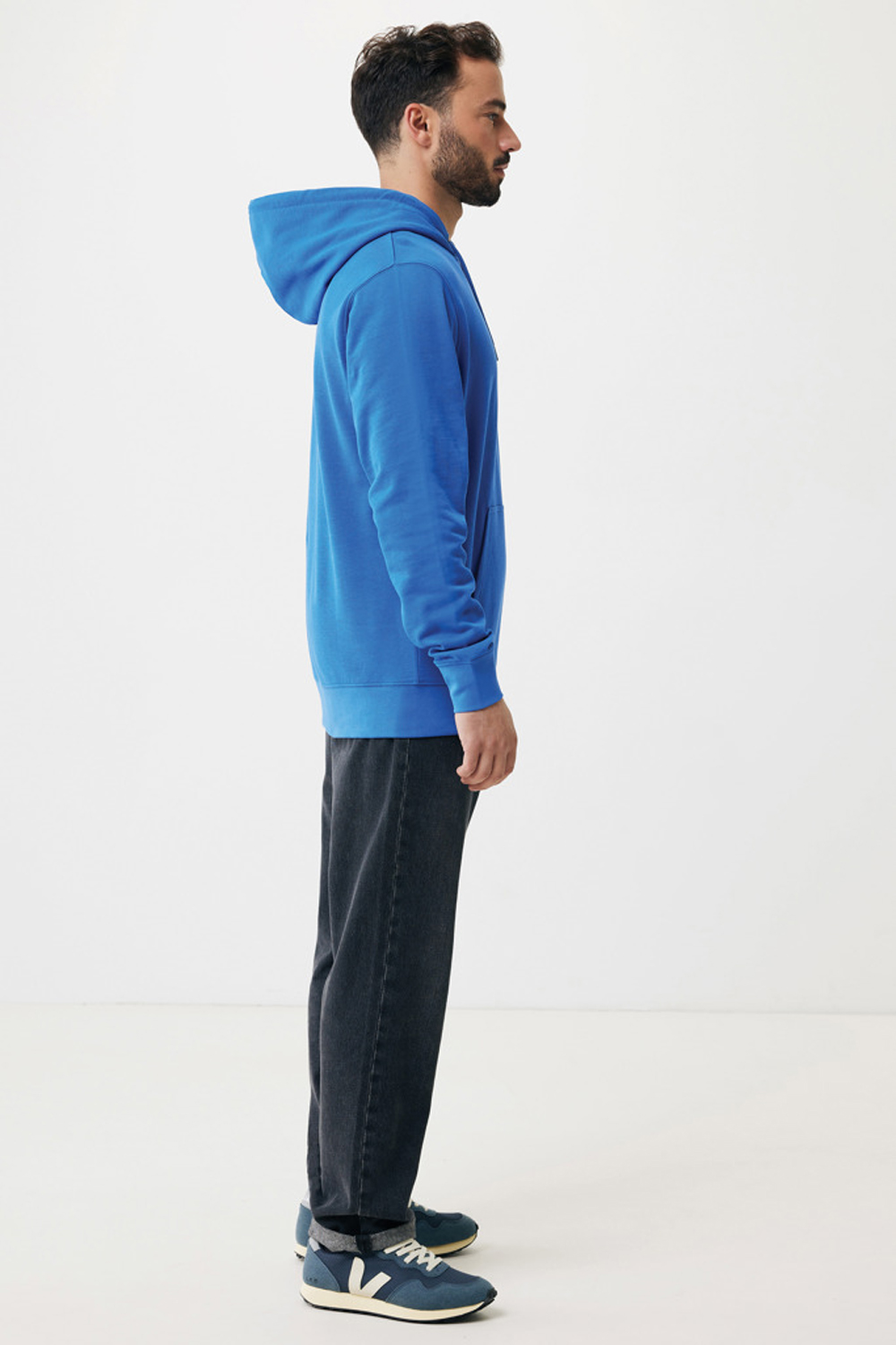 Худи Iqoniq Rila из переработанного хлопка AWARE™, унисекс, 280 г/м²-13