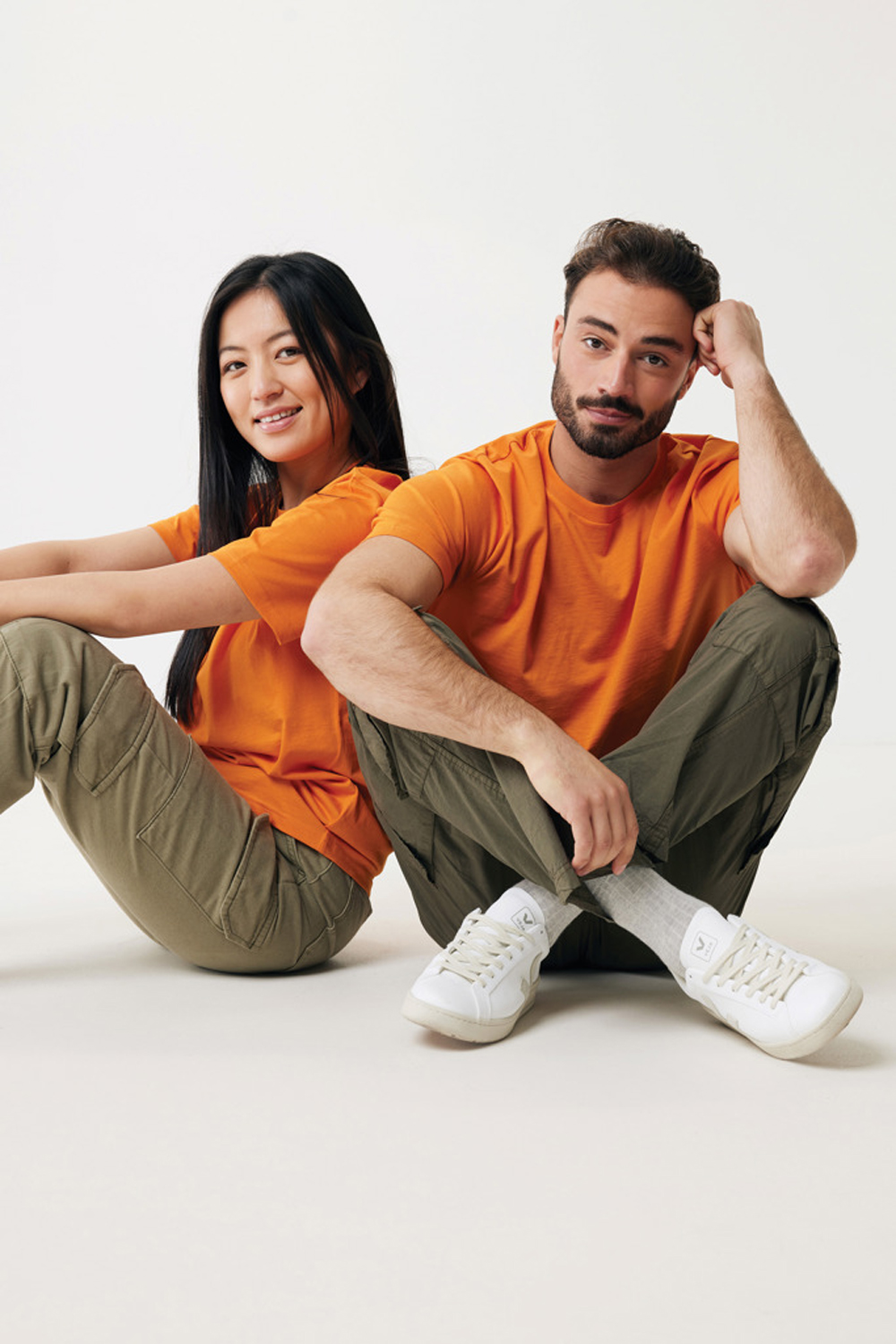 Футболка Iqoniq Sierra из переработанного хлопка, унисекс, 160 г/м²-4