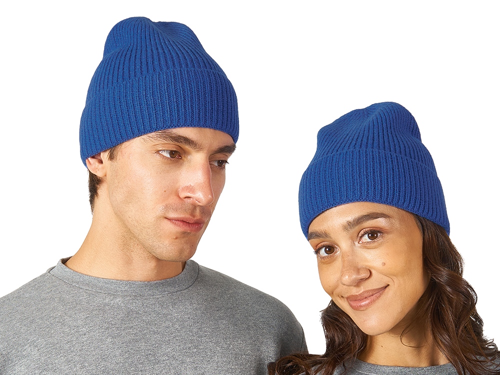 Шапка Nordend, крупный риб, классический синий-0