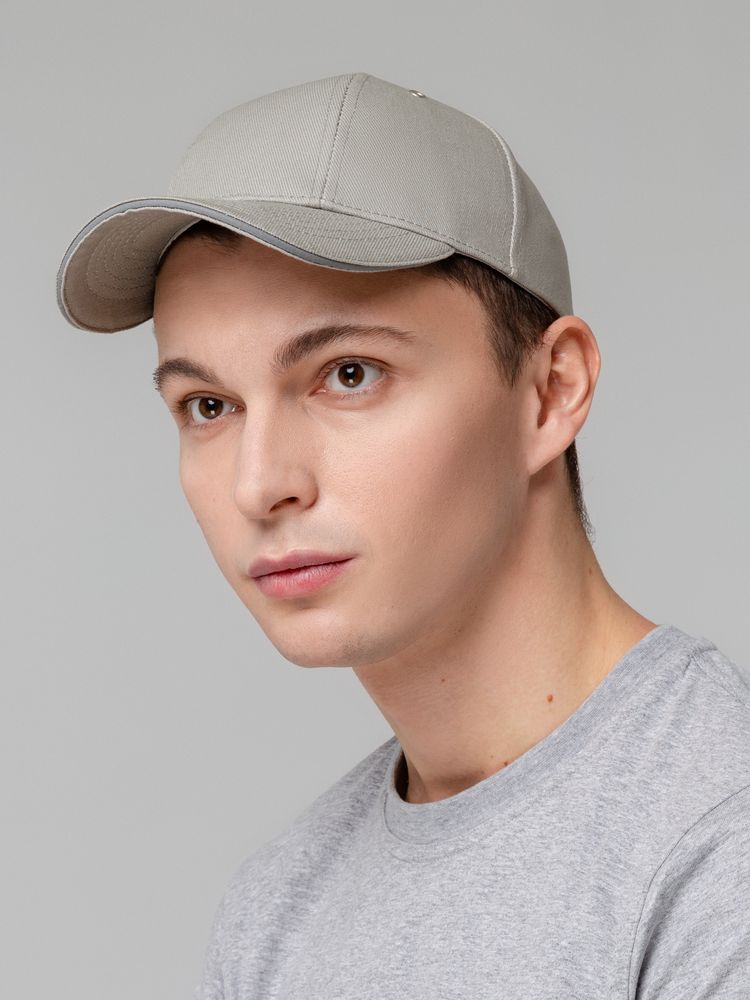 Бейсболка Hard Work со светоотражающим элементом-4