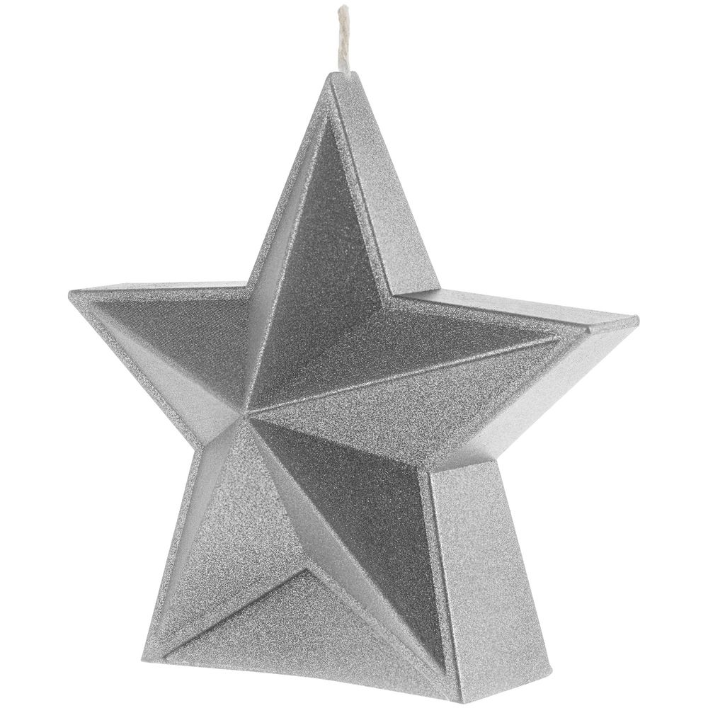 Свеча High Five, серебристая-1