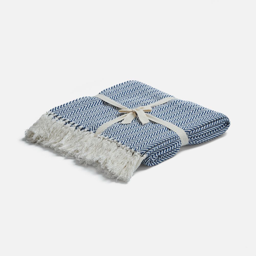 Плед Landour, синий-1