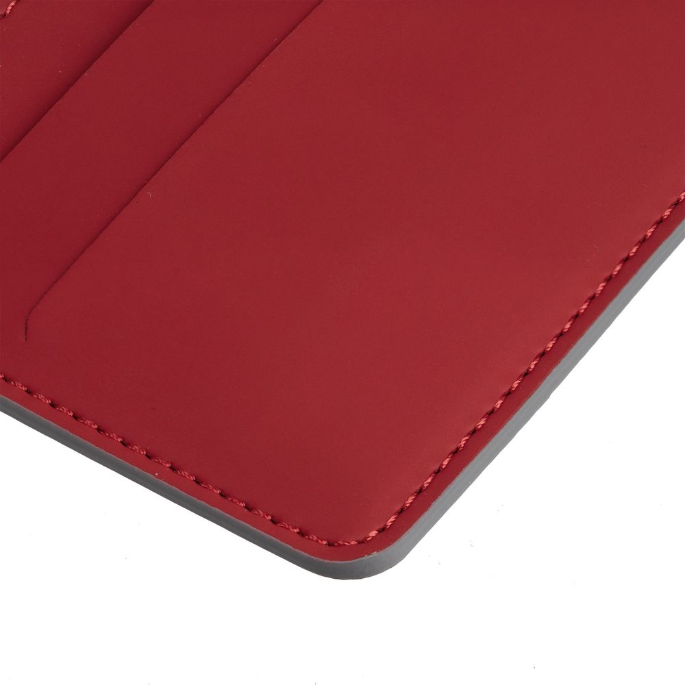 Чехол для карточек Shall Simple, красный-3