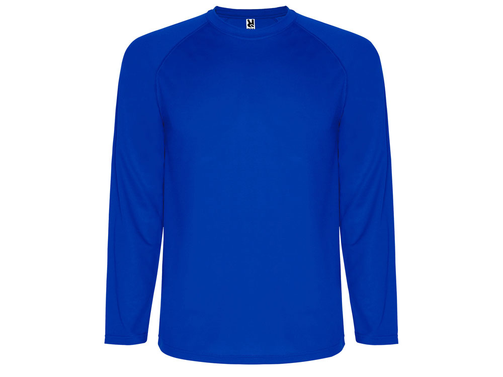 Футболка Montecarlo  мужская с длинным рукавом, королевский синий-0