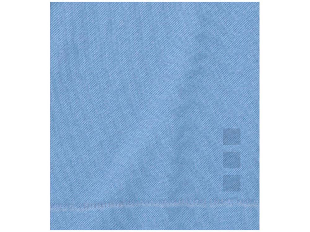 Calgary женская футболка-поло с коротким рукавом, голубой-10