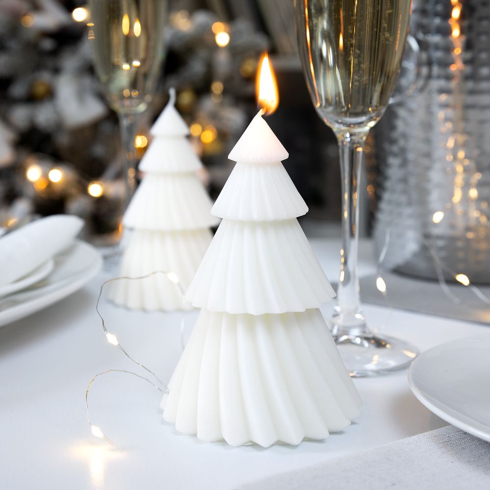 Свеча Snowtree, белая-1