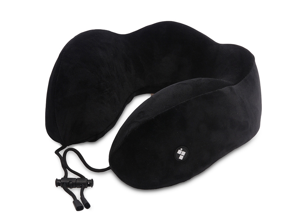 Подушка для путешествий с эффектом памяти Мемо Bluewinder Black-0