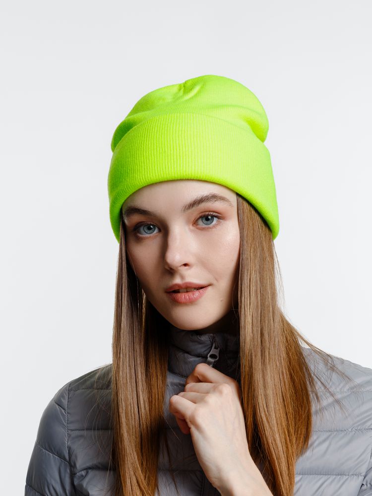 Шапка Urban Flow, салатовый неон-3