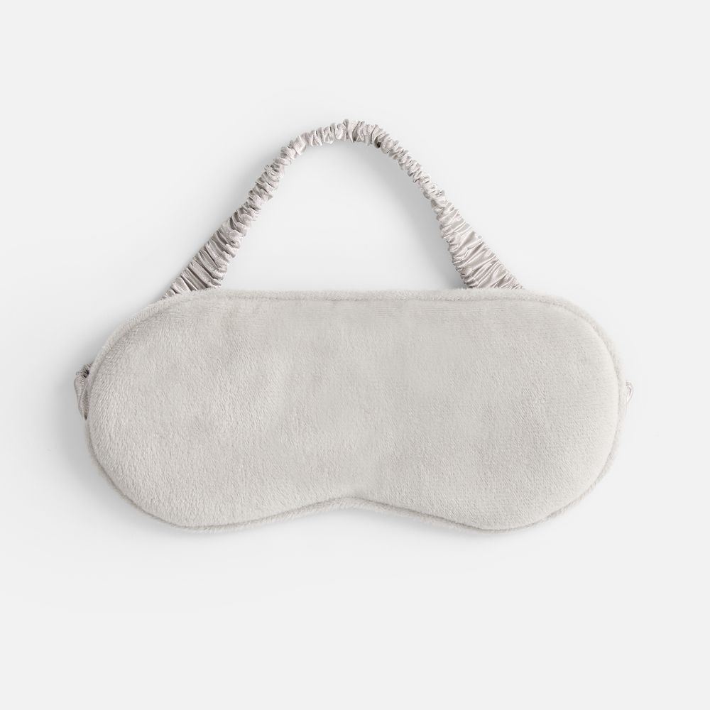 Двухстороняя маска для сна Veluto, серая-2