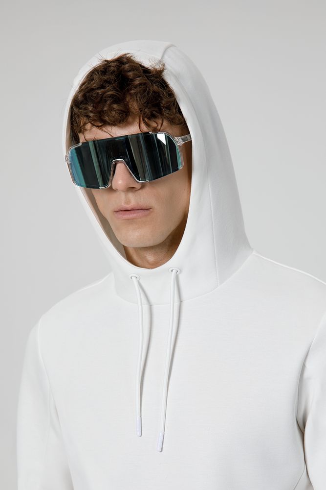 Худи унисекс Begi, молочно-белое-5