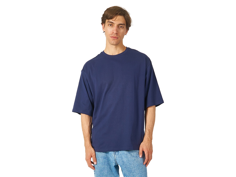 Футболка Berlin к/р оверсайз, 100% хлопок, 180гр, темно-синий-1