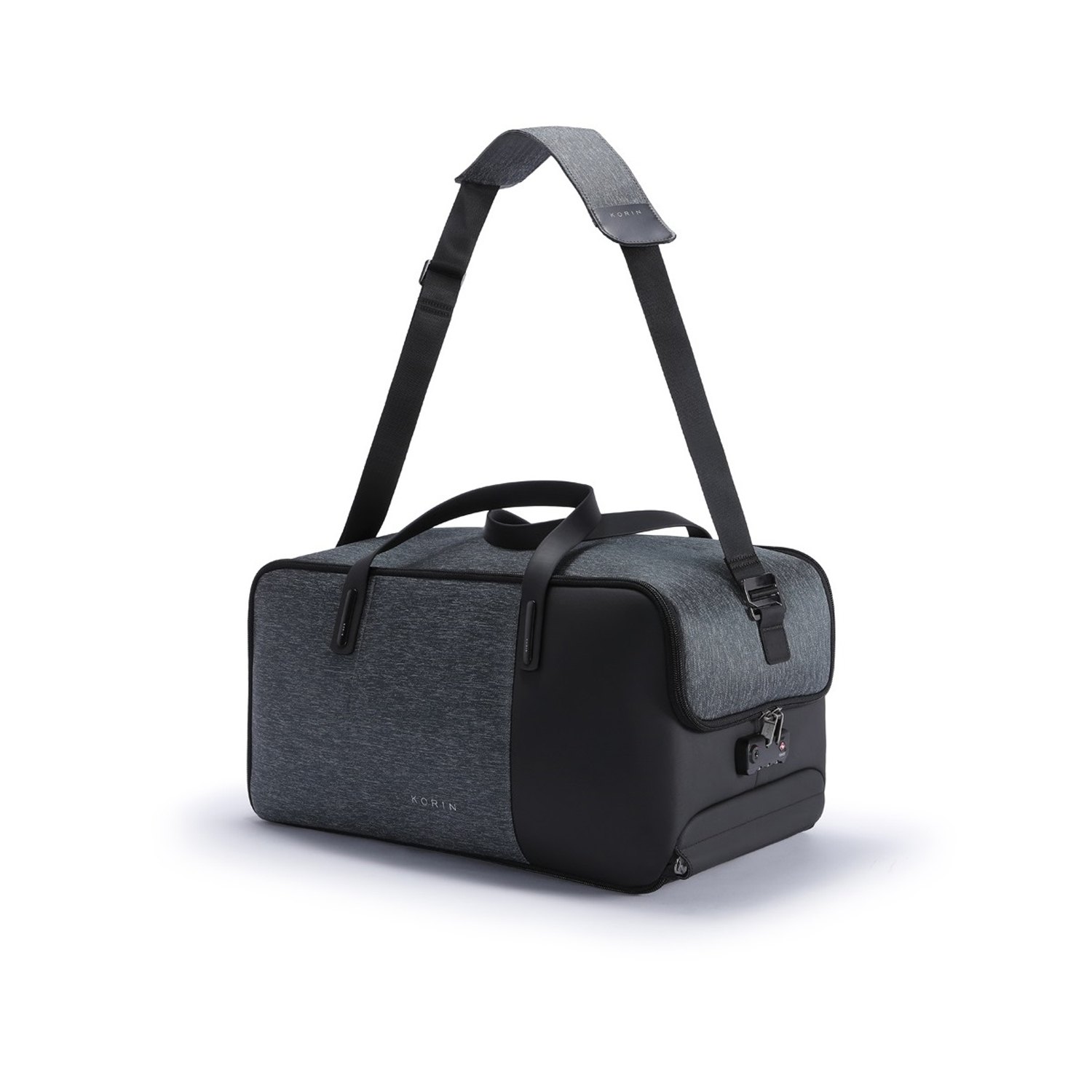 Дорожная сумка KORIN FlexPack Go 53х23х26 см, темно-серая-0