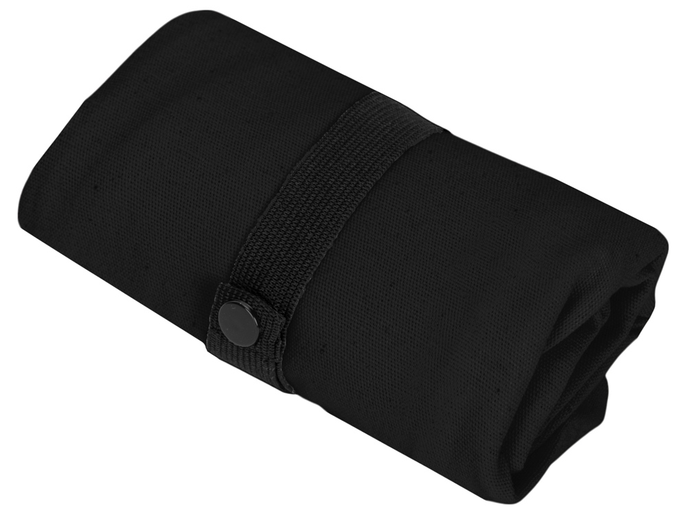 Сумка Fixy из переработанного хлопка с фиксирующей эластичной лентой, черный-9